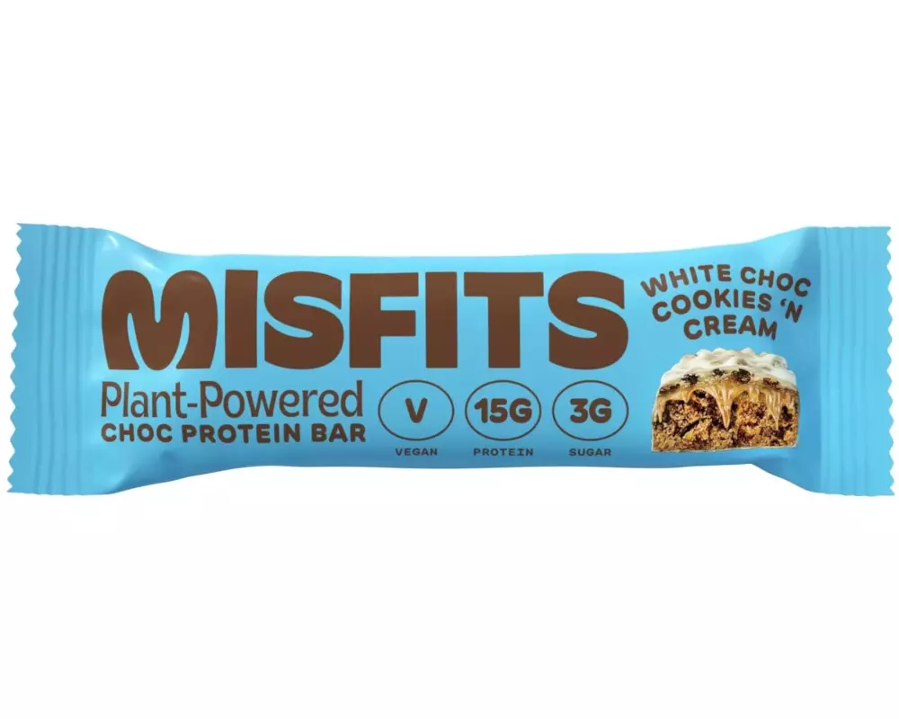 Misfits Riegel White Choc Cookies & Cream 45 g
