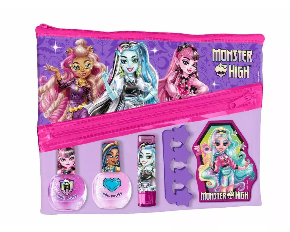 Kids Collection Monster High 5-teilig mit Nagellack und Zehentrenner