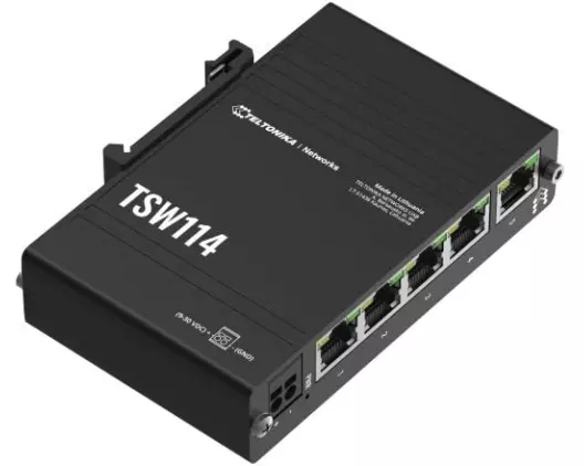 Teltonika Rail Switch TSW114 5 Port
