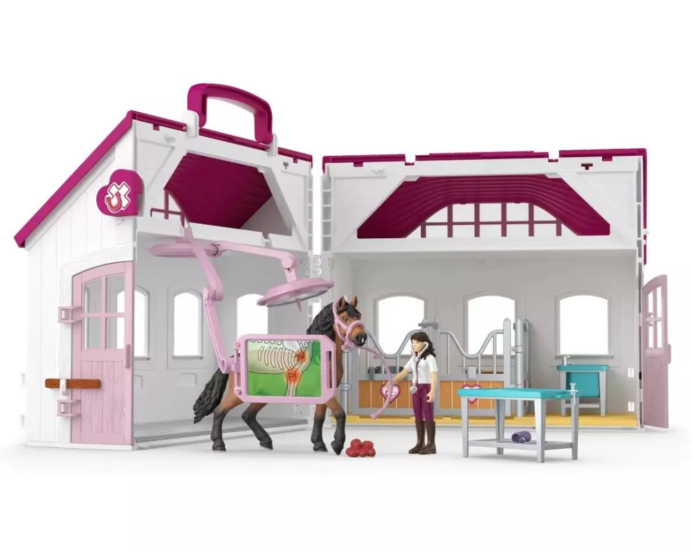 Schleich Spielfigurenset Pferdeklinik Heilende Hufe