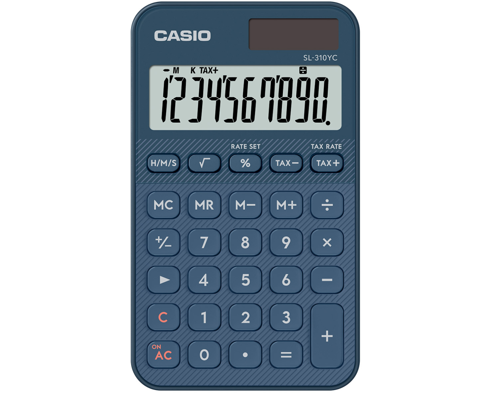 CASIO Taschenrechner SL-310YC dunkelblau