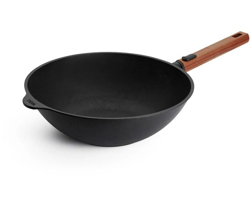 Woll Wok Eco Logic QXR 30 cm, mit abnehmbarem Griff