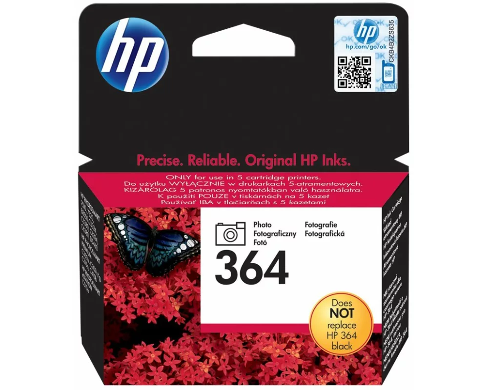 HP Tinte Nr. 364 (CB317EE) Photo Black