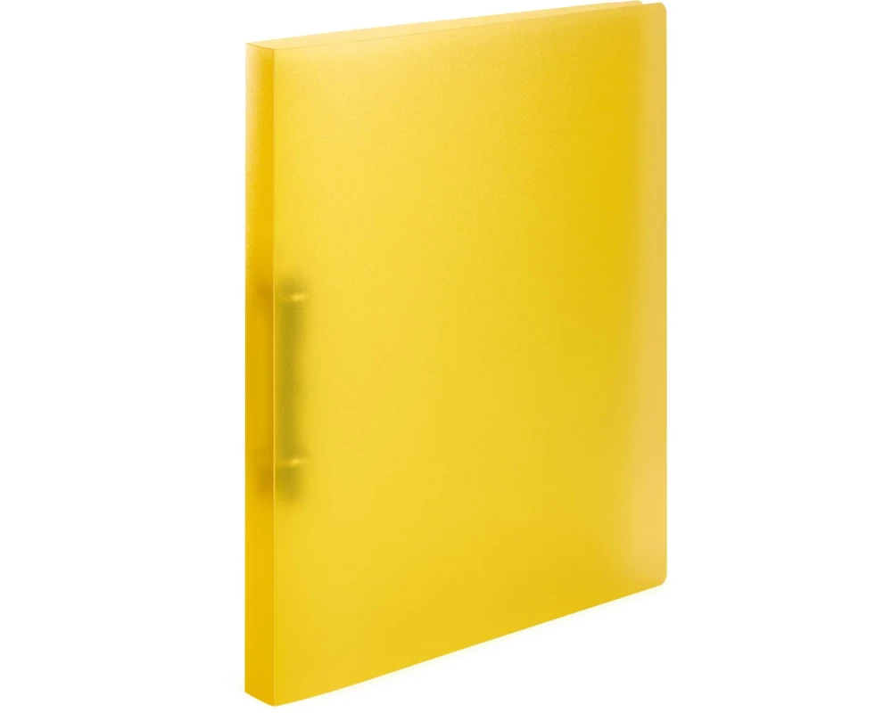 HERMA Ringbuch A4 transluzent Gelb 2D-Ring Mechanik