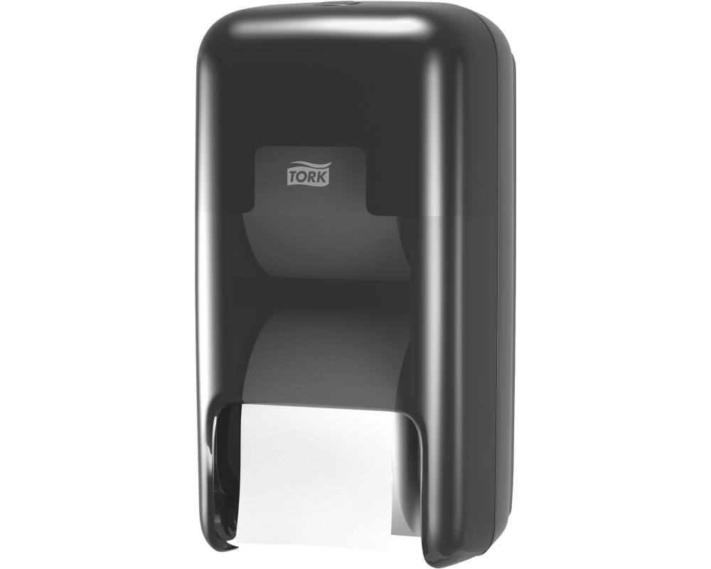 TORK Spender Toilettenpapier T7 558042 OptiServe®, schwarz