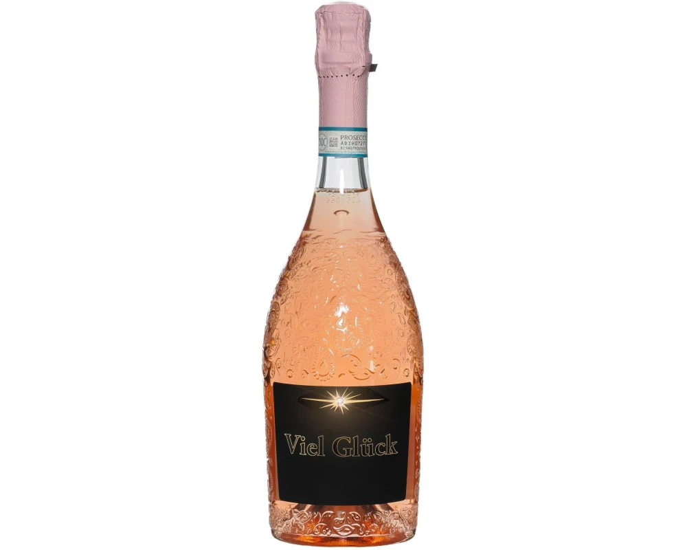 Dreams and Fantasy Geschenkidee Prosecco rosé Viel Glück 750 ml