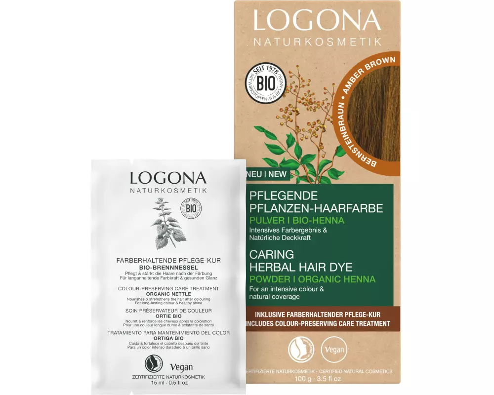 Logona Haarcoloration Bernsteinbraun
