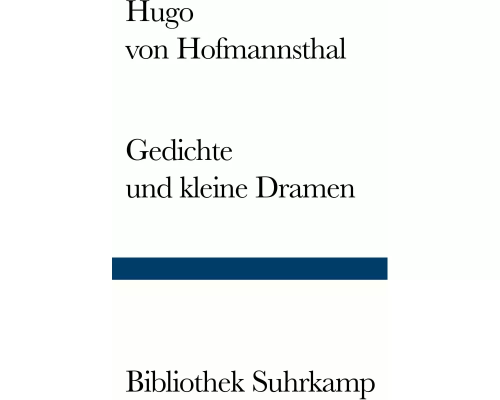 Gedichte und kleine Dramen