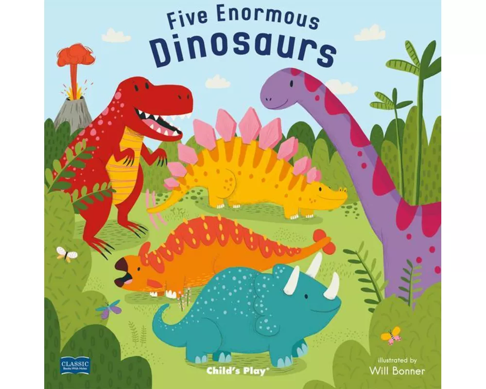 Five Enormous Dinosaurs