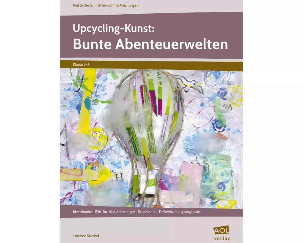 Upcycling-Kunst: Bunte Abenteuerwelten