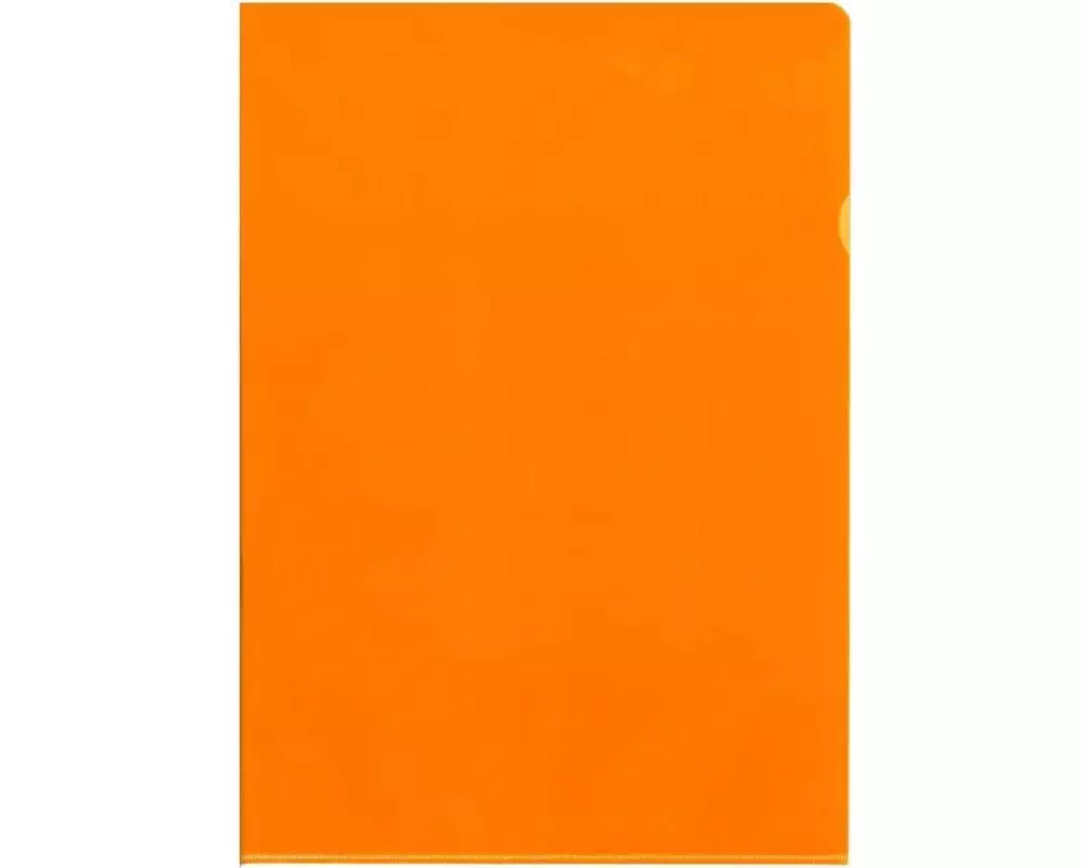 Büroline Sichthülle A4 Orange matt, 100 Stück