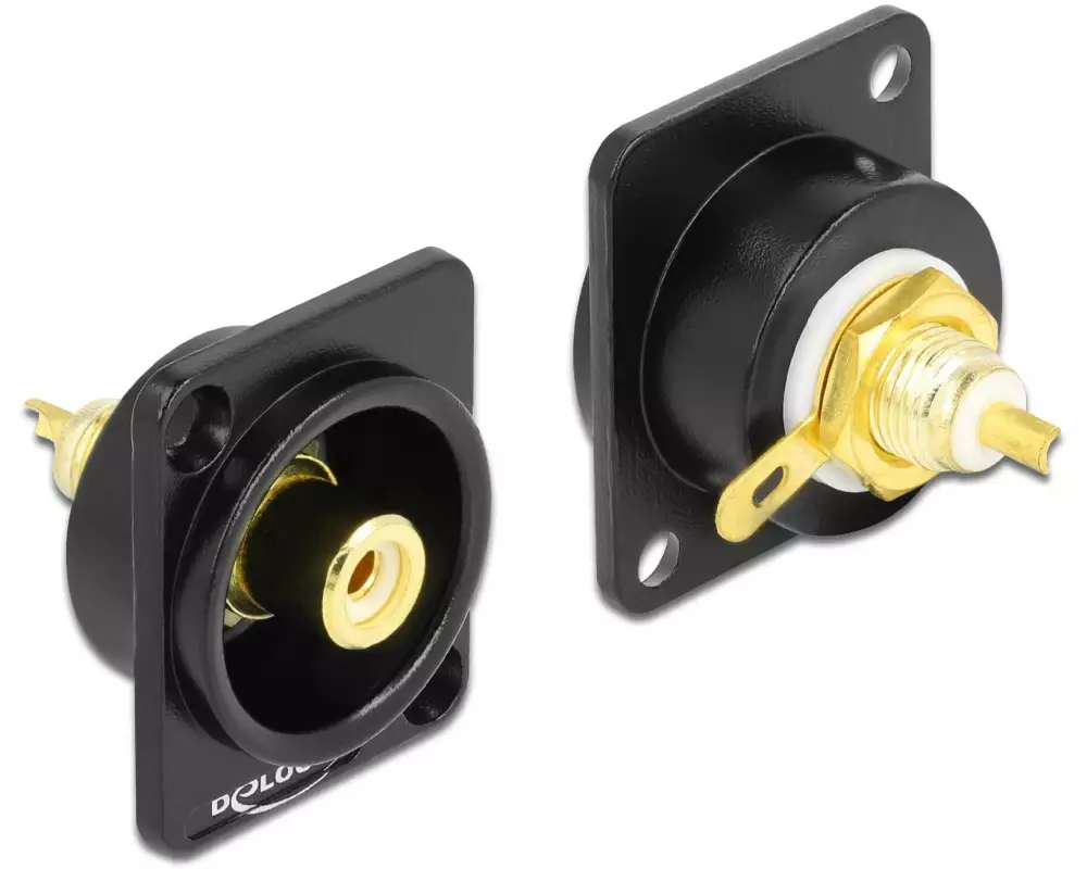 Delock D-Typ Cinch Buchse zu Lötanschluss