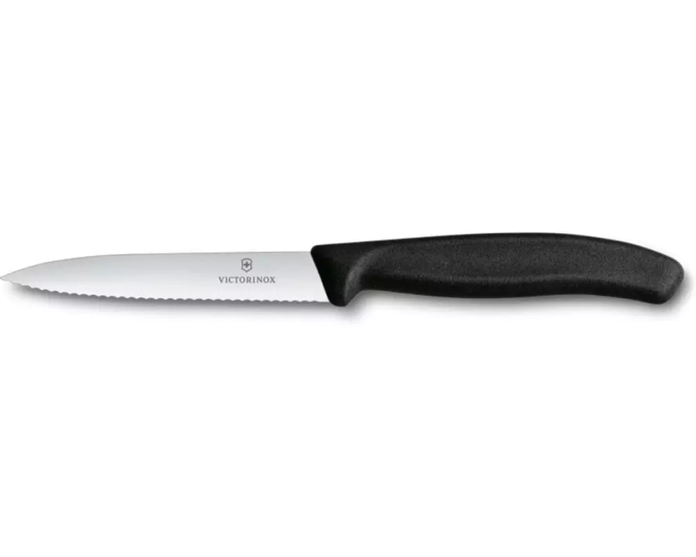 Victorinox Gemüsemesser Swiss Classic Schwarz, 10 cm