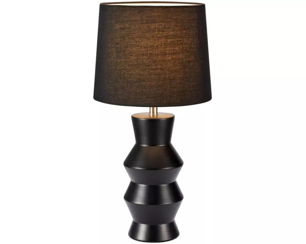 Markslöjd Tischleuchte Sienna 1L, E27, 40 W, Schwarz