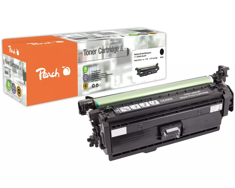Peach Toner HP Nr. 507A (CE400A) Black