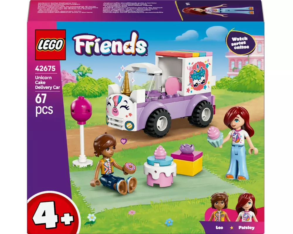 LEGO Friends Einhorn Kuchenlieferwagen 42675