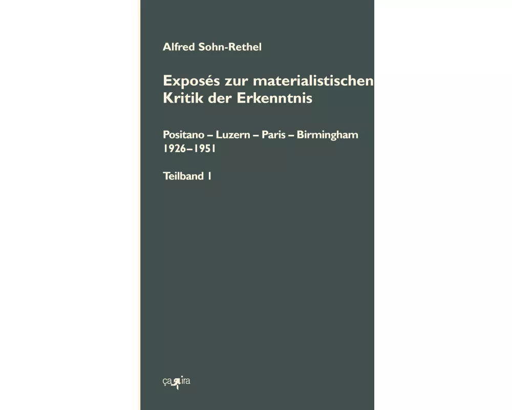 Exposés zur materialistischen Kritik der Erkenntnis