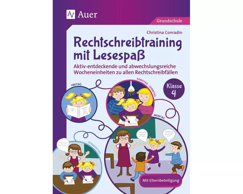 Rechtschreibtraining mit Lesespaß - Klasse 4