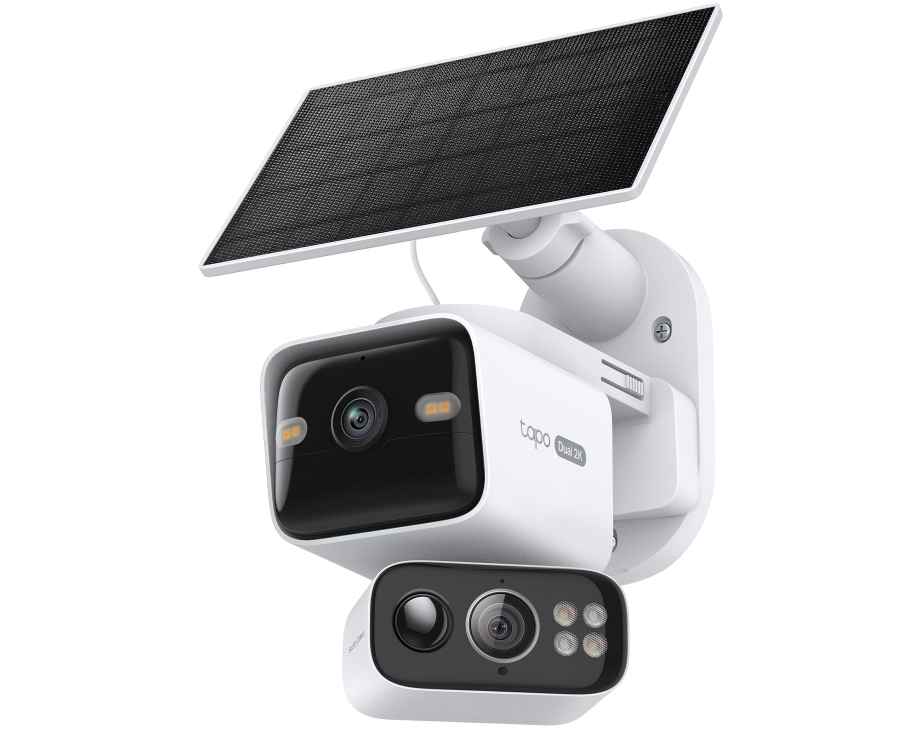 TP-LINK Solar-Security Camera Kit Tapo C645D KIT 2K, Dual-Lens, Pan/Tilt