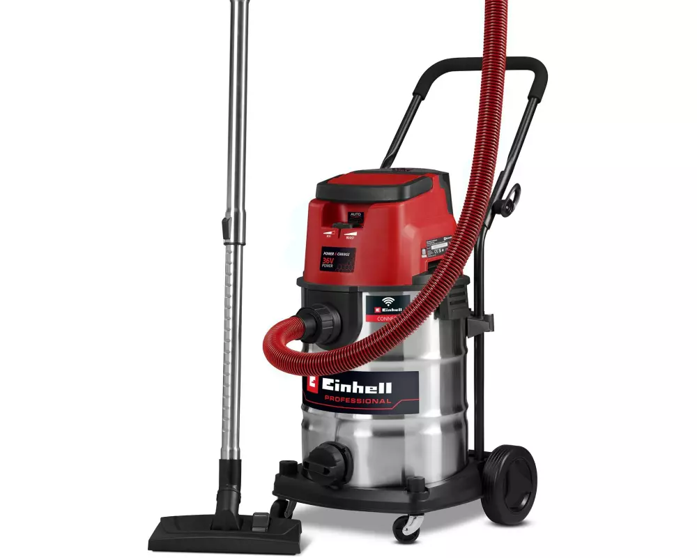 Einhell Professional Akku-Nass-/Trockensauger TP-VC 36/30 S Auto Solo