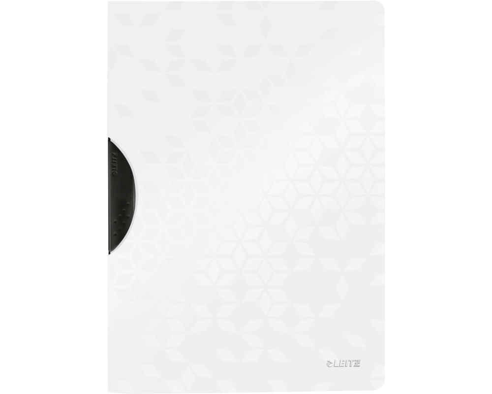 LEITZ Klemmhefter WOW ColorClip A4 4185-00-01 weiss 30 Blatt