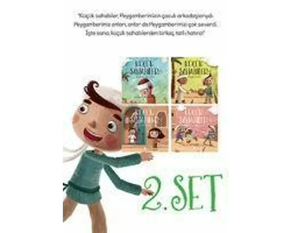 Kücük Sahabiler Seti 2 - 4 Kitap Takim