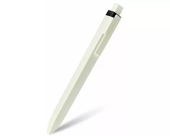 Moleskine Go - Pen With Tagged For Display Black, Medium Tip 1,0 mm, Ruled, White