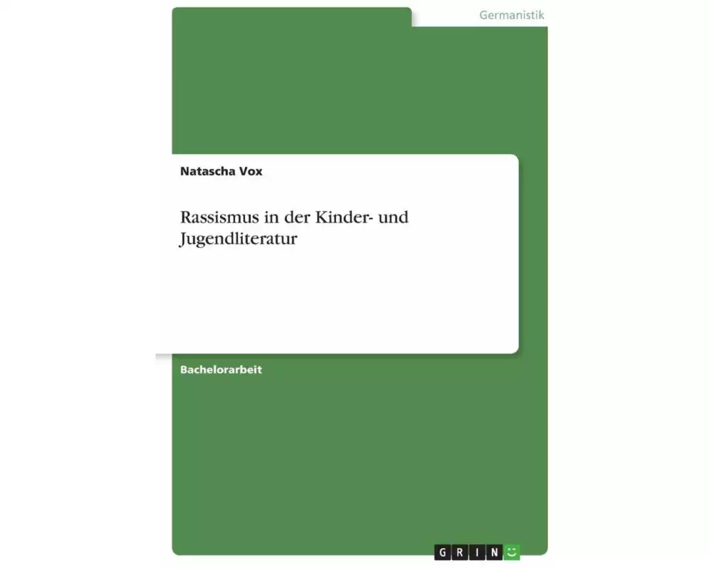 Rassismus in der Kinder- und Jugendliteratur