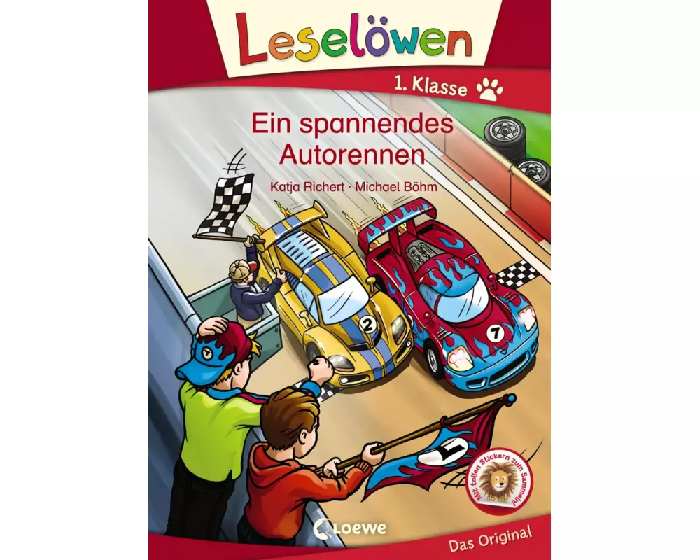 Leselöwen 1. Klasse - Ein spannendes Autorennen