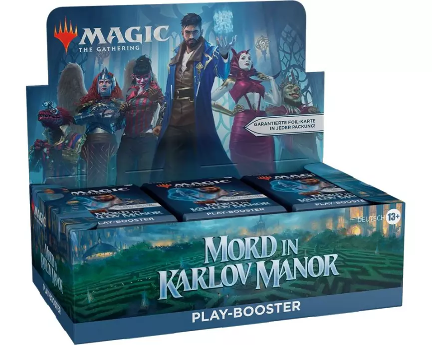 Magic: The Gathering Mord in Karlov Manor: Play-Booster Display -DE-