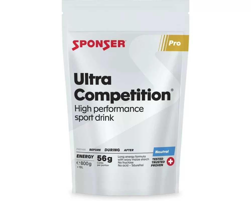 Sponser Pulver Ultra Competition Neutral 800 g
