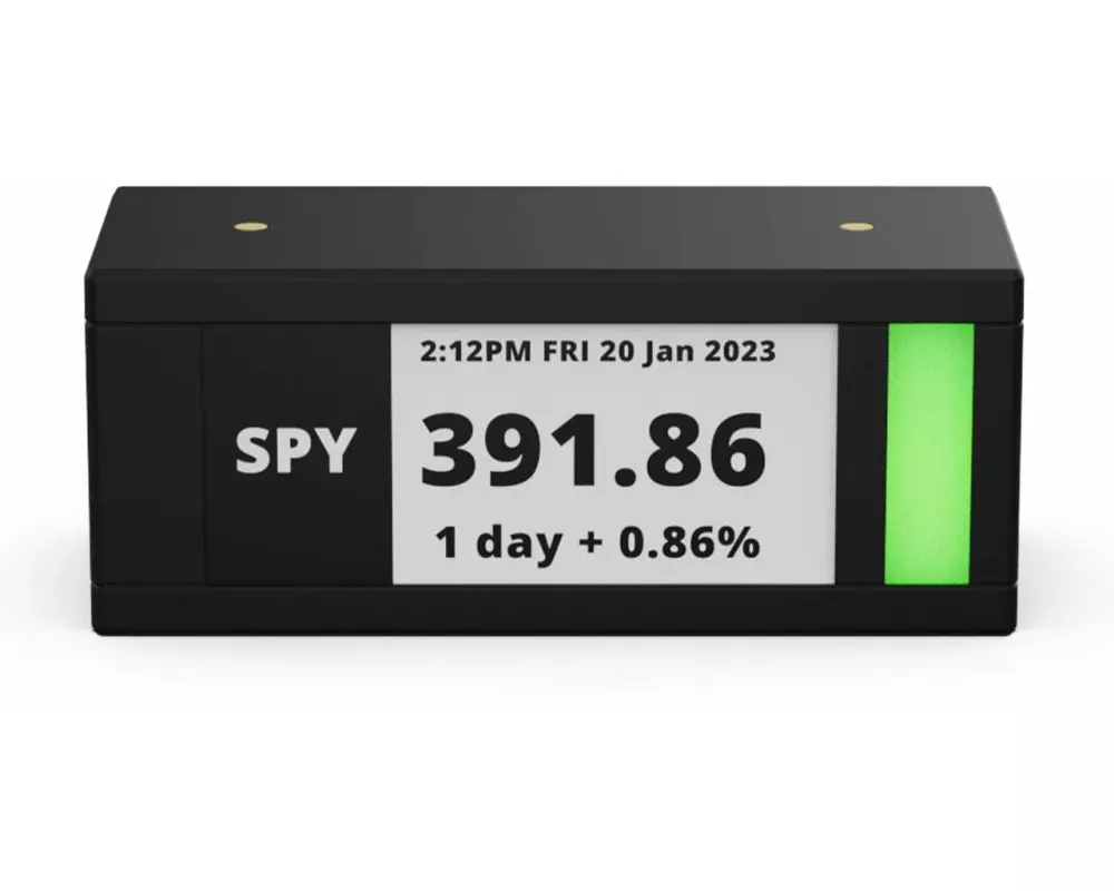 TickrMeter Smart-Display Börsenticker