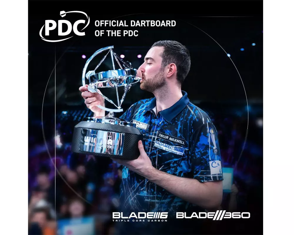 Winmau Blade-360 Sisal Stahl Carbon Mehrfarbig 45.70 cm