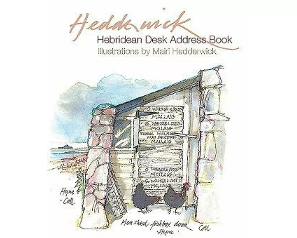 Hebridean Desk Address Book
