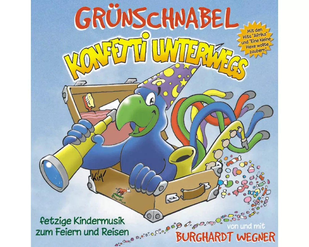 Konfetti unterwegs