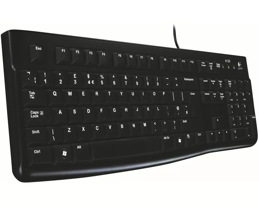 LOGITECH K120 - BLACK - EMEA (FR)