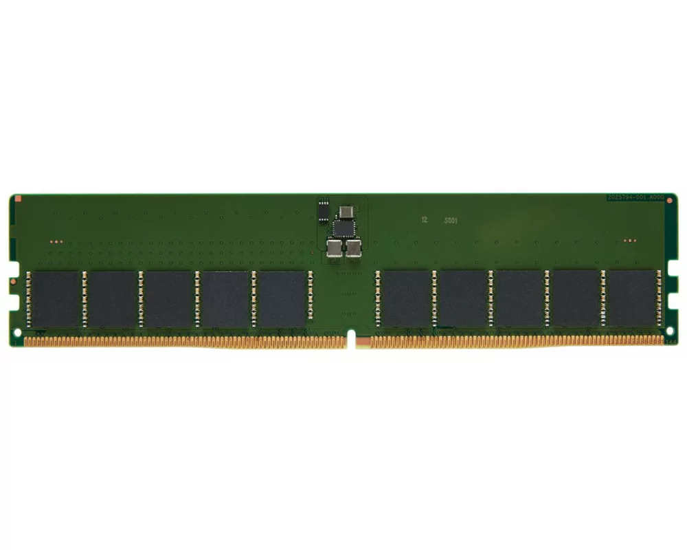 Kingston 16GB, 4800MT/s, DDR5, ECC, CL40, DIMM, 1Rx8, Hynix A