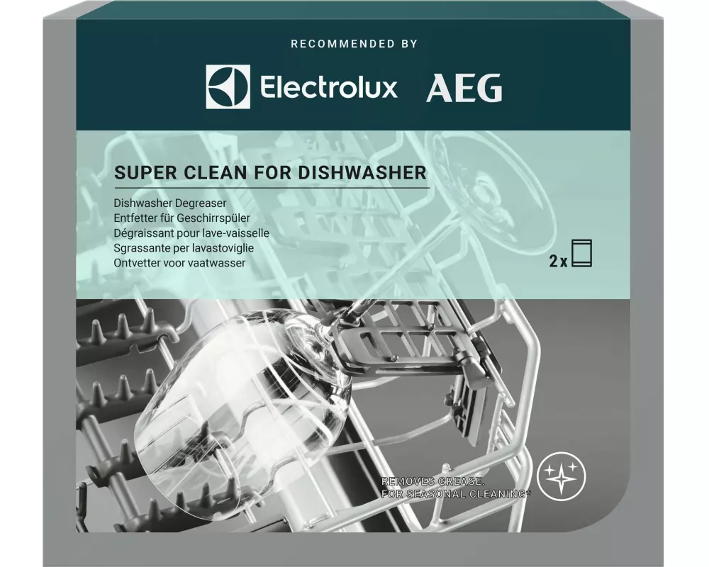 Electrolux Super Clean – Tiefenreinger für den Geschirrspüler 2 Stück