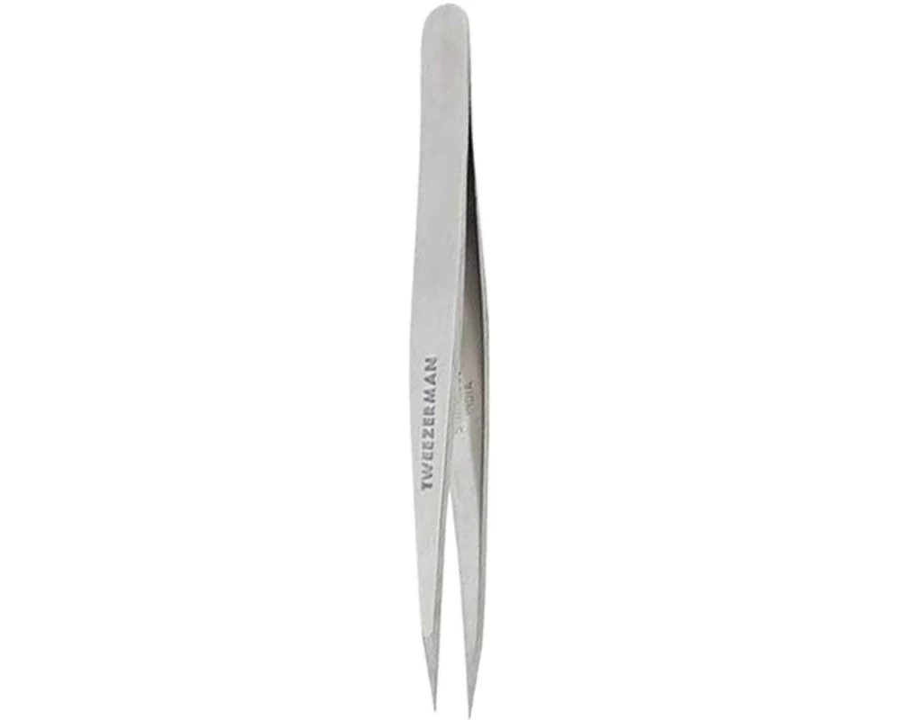 tweezerman Point Pinzette Spitz Edelstahl Silber