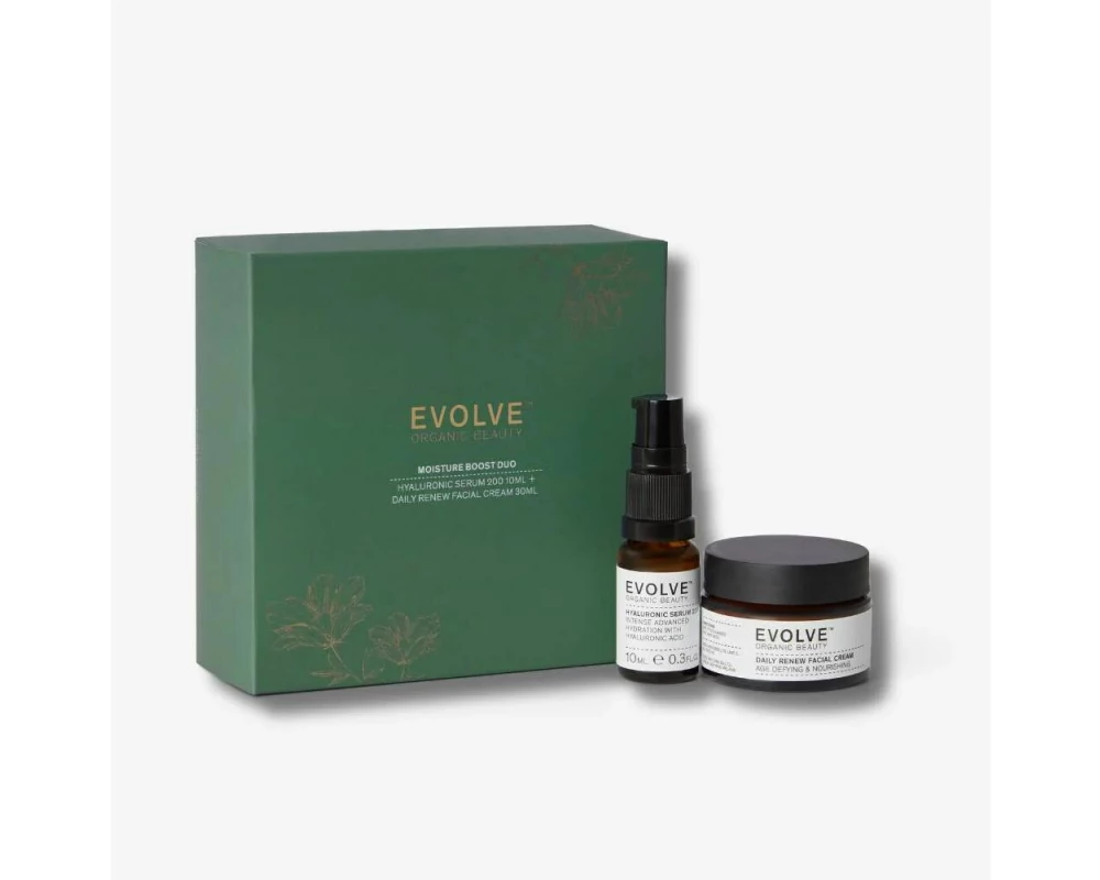 EVOLVE Moisture Boost Duo Gesichtspflege Set 30+10 ml