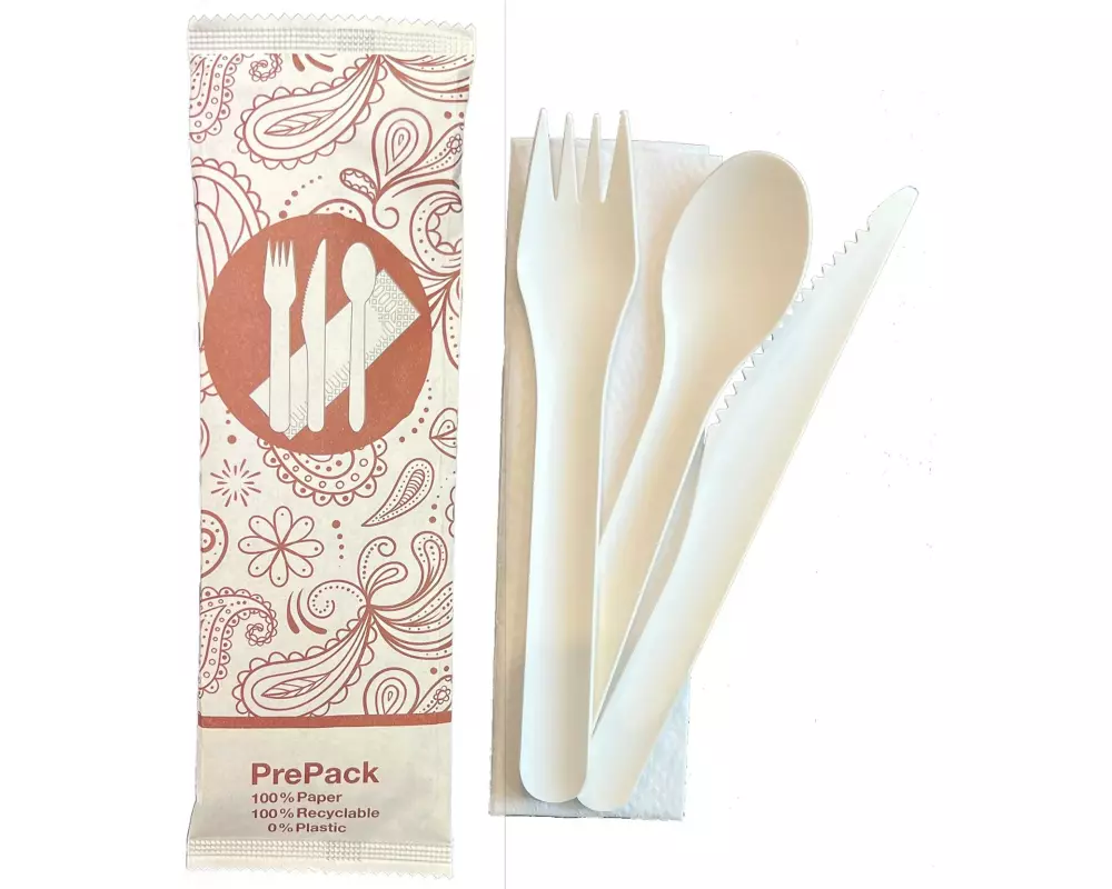 Pochetta Einweg-Besteckset 200 Stück, Weiss