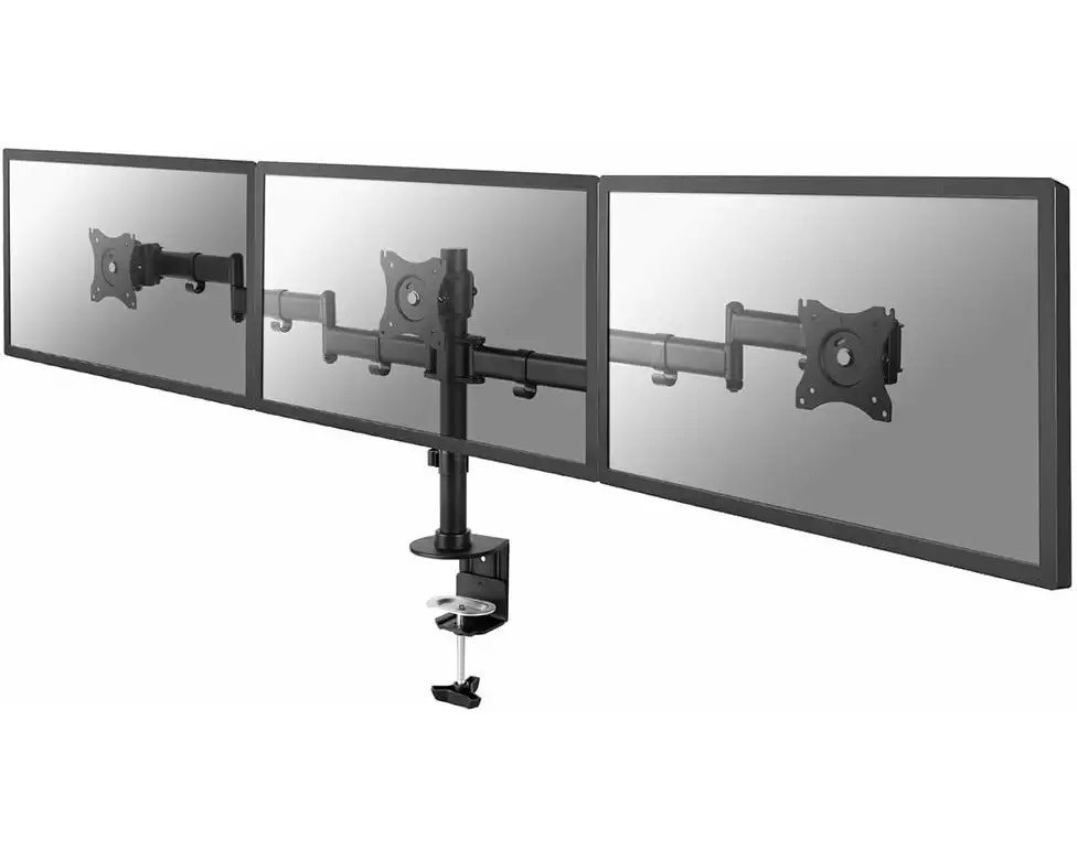 NEOMOUNTS Tischhalterung NM-D135D3 bis 8 kg – Schwarz