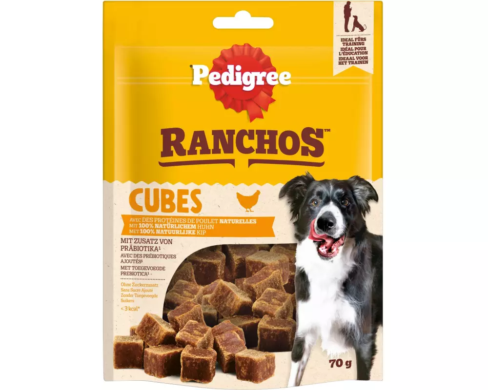 Pedigree Kausnack Ranchos Cubes Huhn 70 g