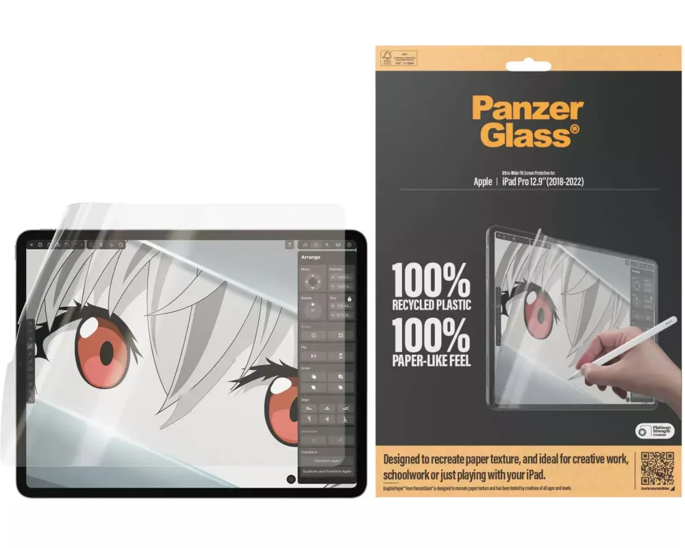 Panzerglass UWF GraphicPaper iPad Pro 12.9" (18-22)