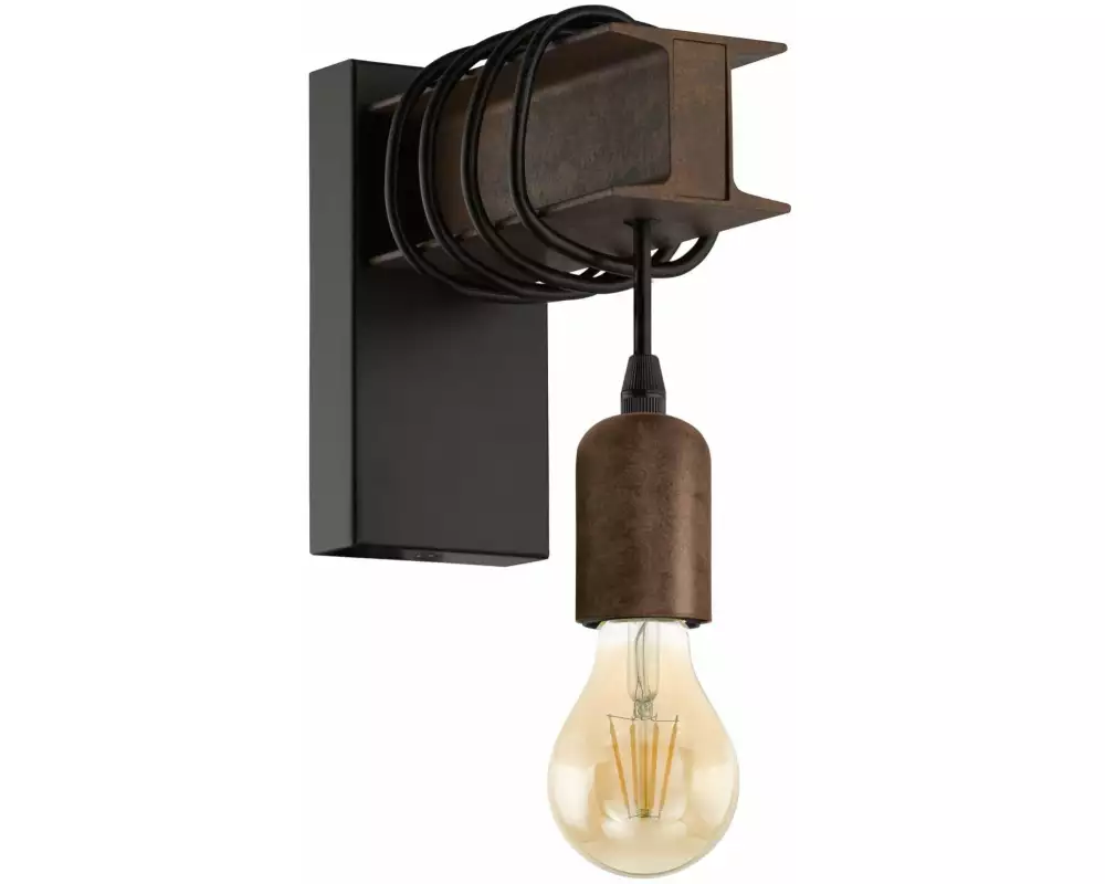 EGLO Leuchten Wandleuchte TOWNSHEND 4 1x E27