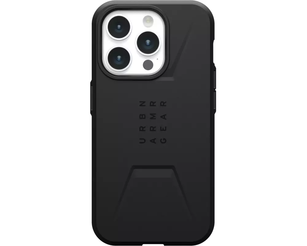 UAG Back Cover Civilian Case iPhone 15 Pro Black