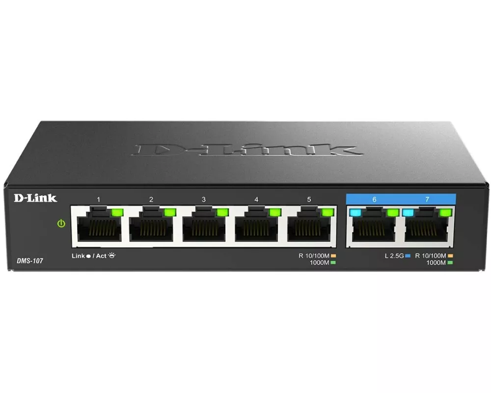 D-Link DMS-107 7 Ports Ethernet Switch