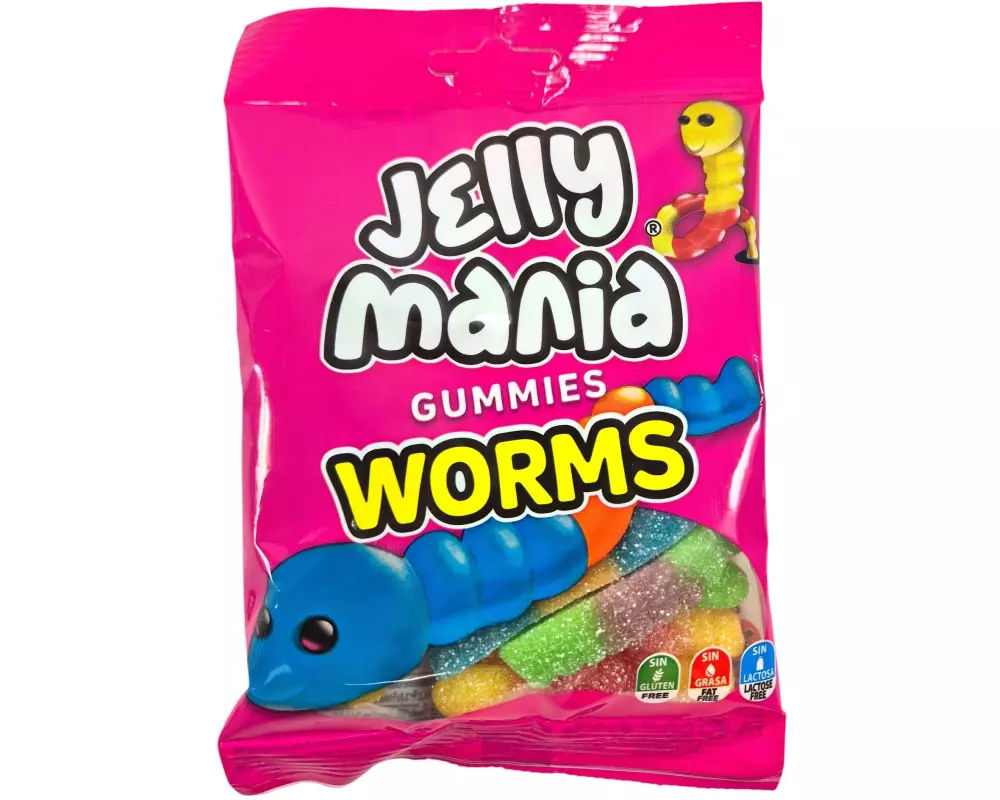 Jake Jellymania Worms halal 100 g