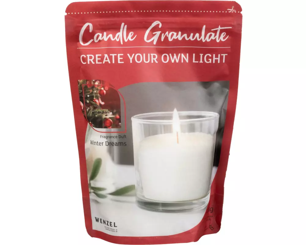 Wenzel Kerzen Wachsgranulat Winter Dreams 400 g