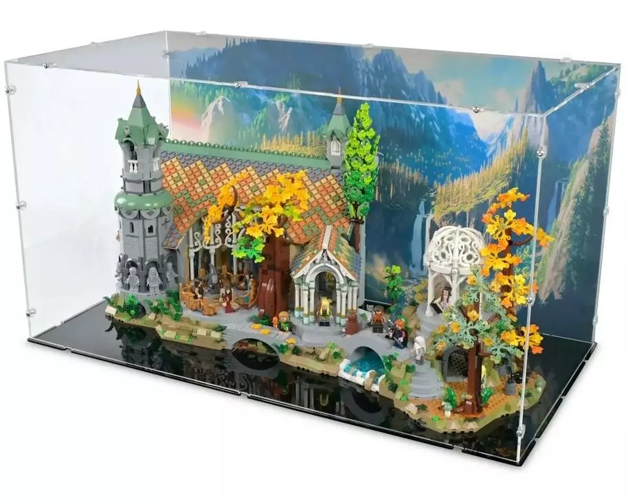 iDisplayit Baukasten Acryl-Display für LEGO 10316 Herr der Ringe